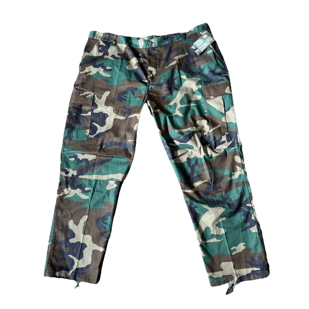Rothco BDU Pants Camouflage 6-Pocket Cargo Military Fatigues Style 7943 Size 3XL